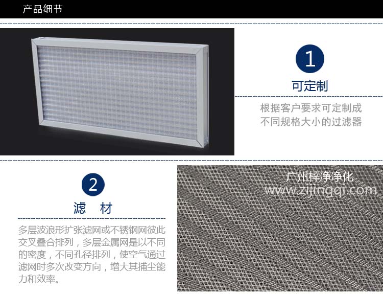 耐高溫金屬孔網(wǎng)過濾器產品細節(jié)